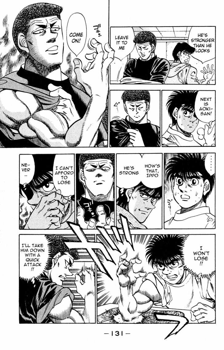 Hajime no Ippo Chapter 294 page 7 - Chapter 294 : Over the Top