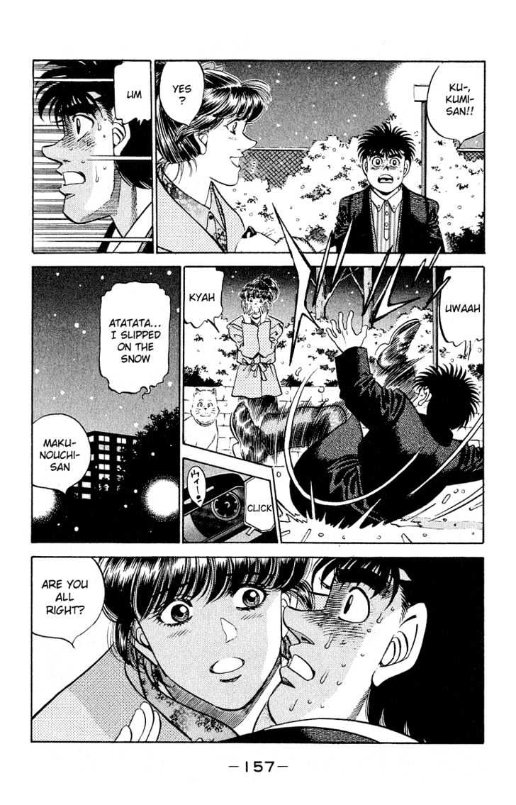 Hajime no Ippo Chapter 295 page 13 - Chapter 295 : Inexperienced Determination