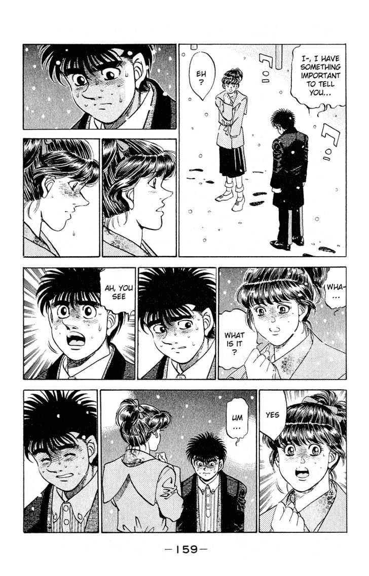 Hajime no Ippo Chapter 295 page 15 - Chapter 295 : Inexperienced Determination