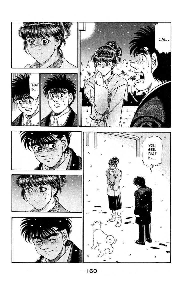 Hajime no Ippo Chapter 295 page 16 - Chapter 295 : Inexperienced Determination