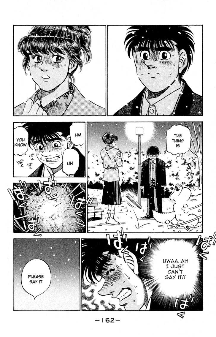 Hajime no Ippo Chapter 295 page 18 - Chapter 295 : Inexperienced Determination