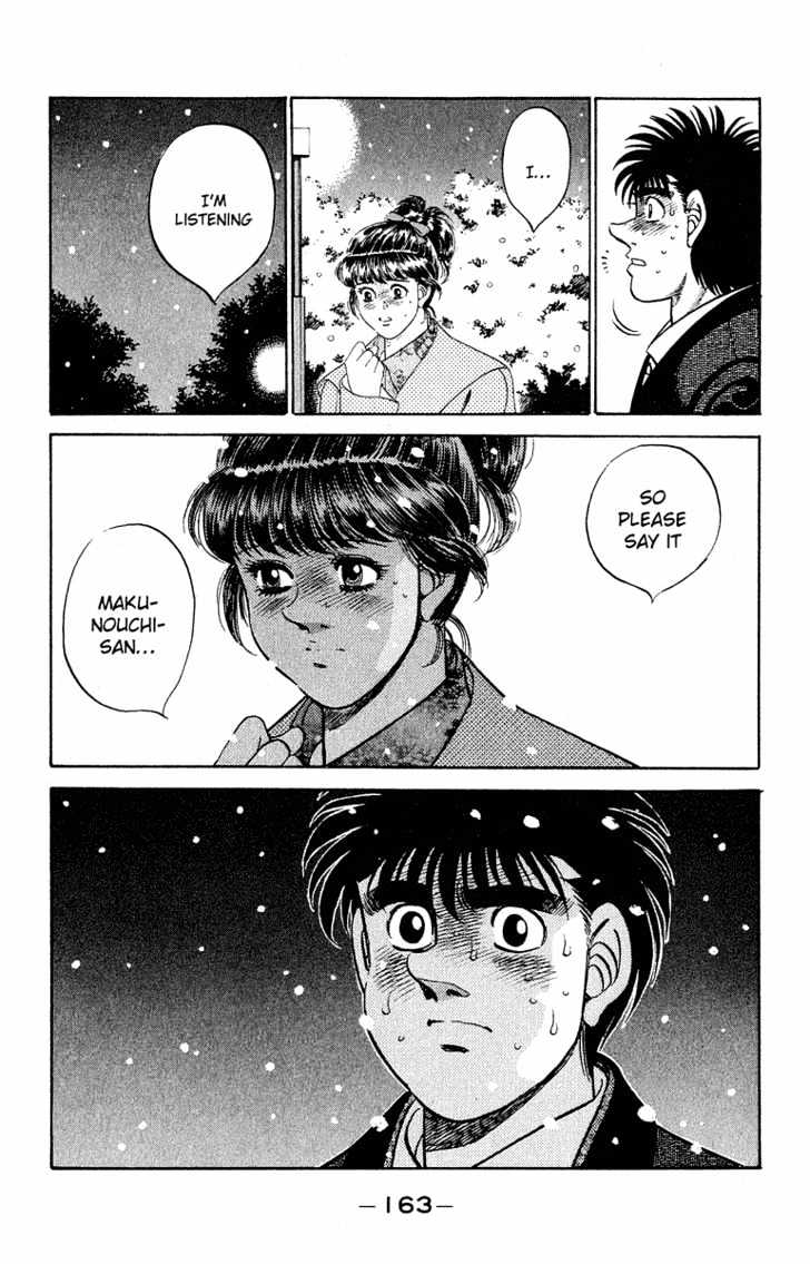 Hajime no Ippo Chapter 295 page 19 - Chapter 295 : Inexperienced Determination