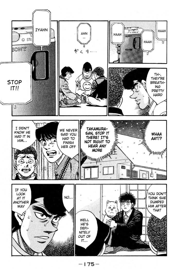 Hajime no Ippo Chapter 296 page 11 - Chapter 296 : Ippo Be...