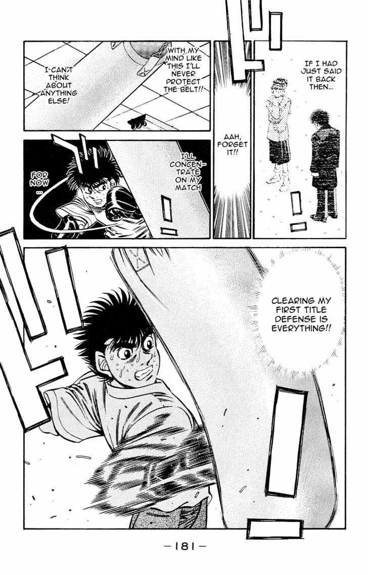 Hajime no Ippo Chapter 296 page 17 - Chapter 296 : Ippo Be...