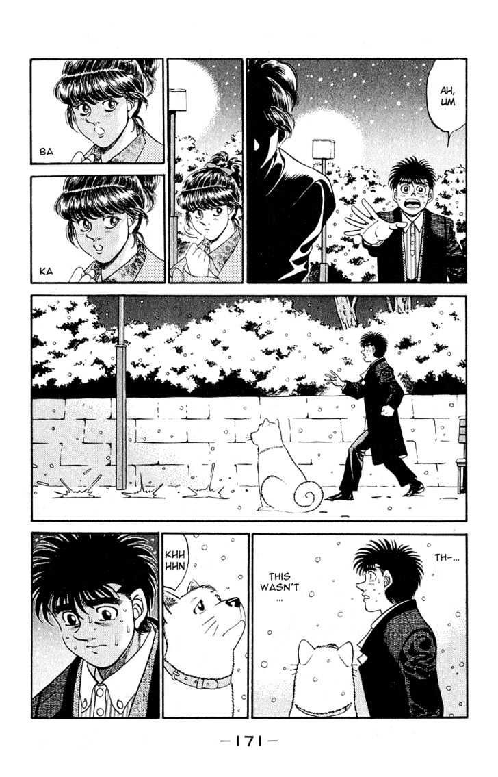 Hajime no Ippo Chapter 296 page 7 - Chapter 296 : Ippo Be...