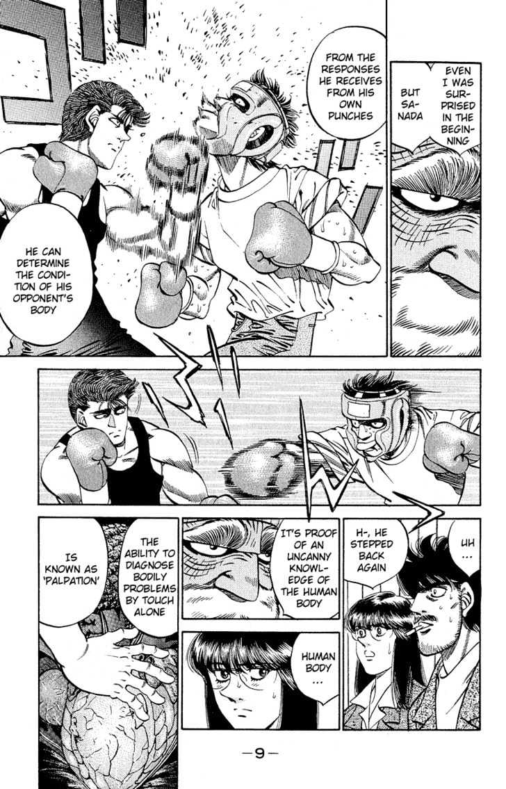 Hajime no Ippo Chapter 297 page 10 - Chapter 297 : Palpation