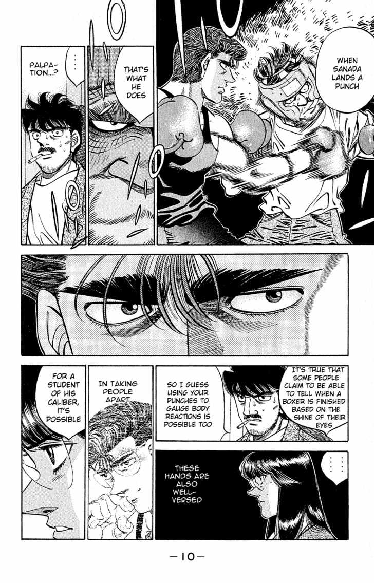 Hajime no Ippo Chapter 297 page 11 - Chapter 297 : Palpation