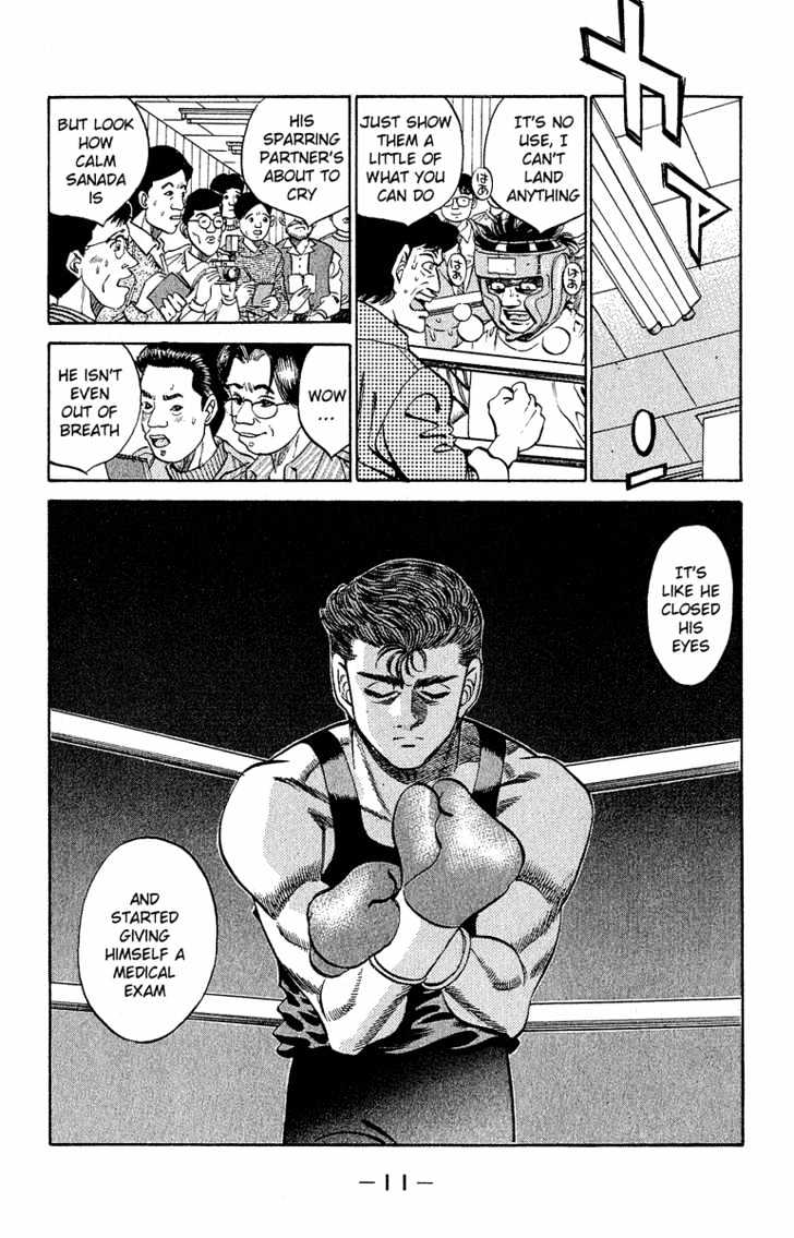 Hajime no Ippo Chapter 297 page 12 - Chapter 297 : Palpation