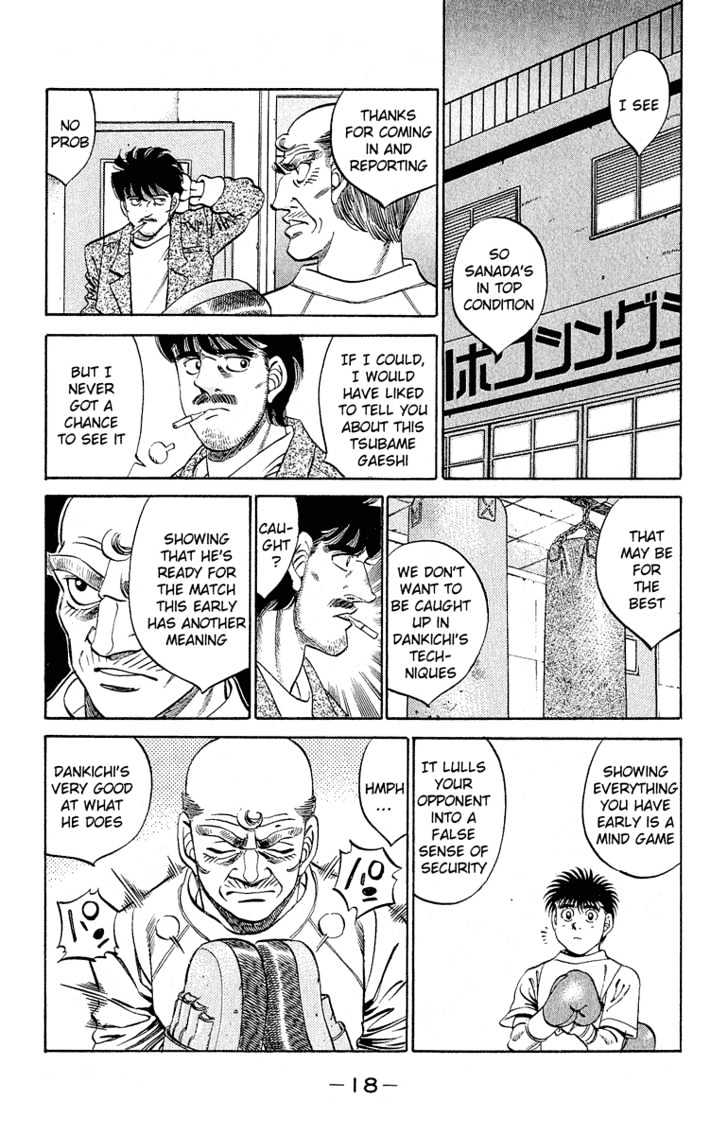 Hajime no Ippo Chapter 297 page 19 - Chapter 297 : Palpation
