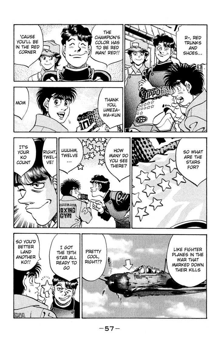 Hajime no Ippo Chapter 299 page 15 - Chapter 299 : Importance of Red