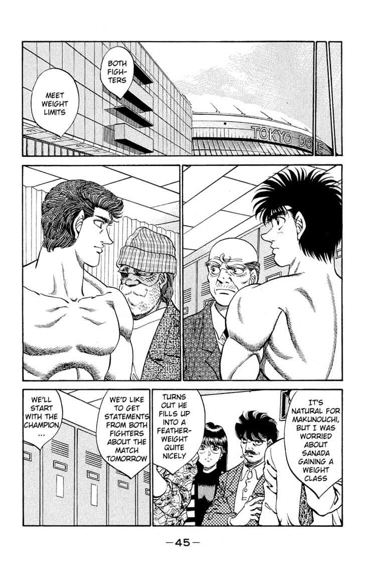 Hajime no Ippo Chapter 299 page 3 - Chapter 299 : Importance of Red