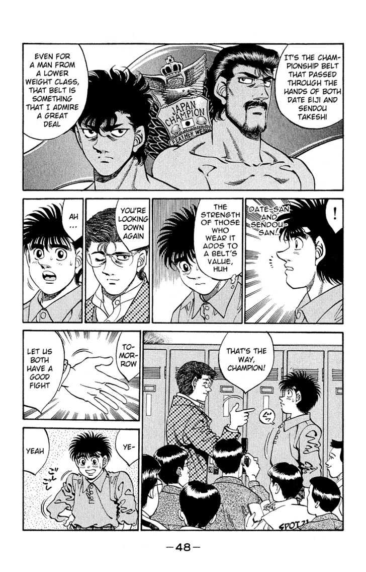 Hajime no Ippo Chapter 299 page 6 - Chapter 299 : Importance of Red