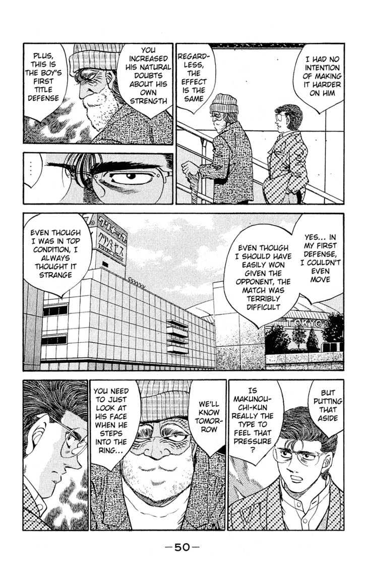 Hajime no Ippo Chapter 299 page 8 - Chapter 299 : Importance of Red