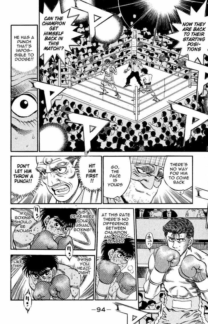 Hajime no Ippo Chapter 301 page 10 - Chapter 301 : Opening Hit