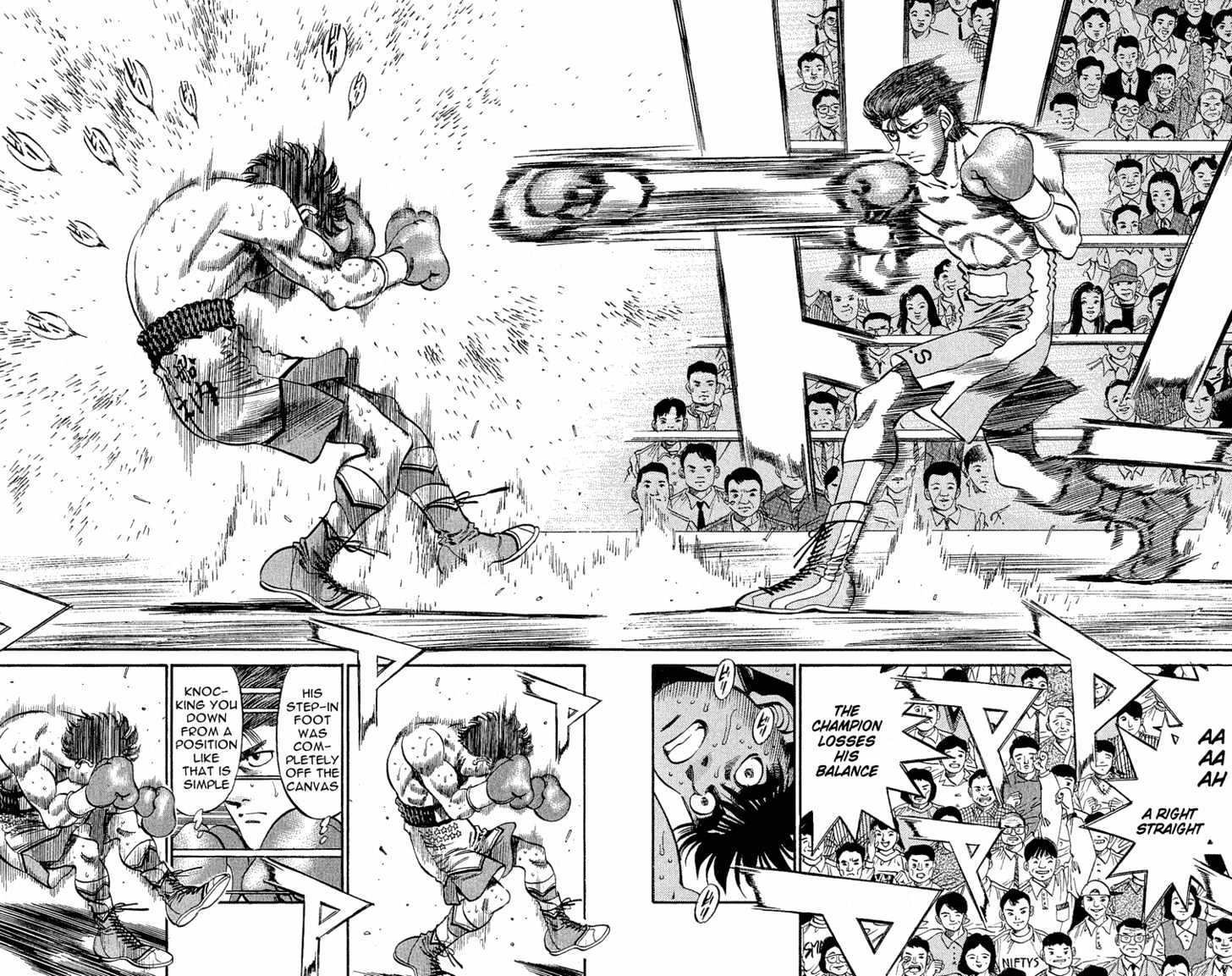 Hajime no Ippo Chapter 301 page 5 - Chapter 301 : Opening Hit
