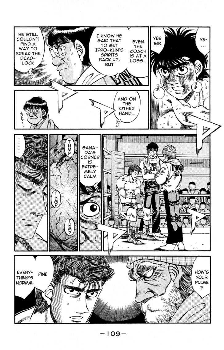 Hajime no Ippo Chapter 302 page 11 - Chapter 302 : The Blue Corner's Peparations
