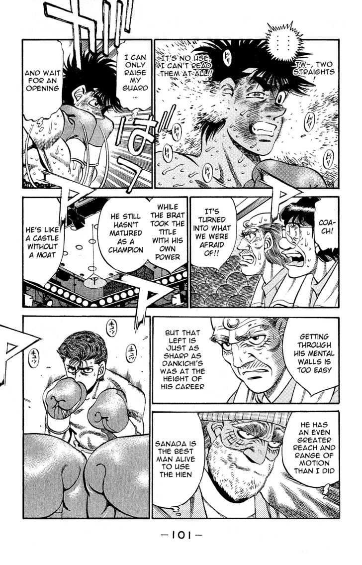 Hajime no Ippo Chapter 302 page 3 - Chapter 302 : The Blue Corner's Peparations