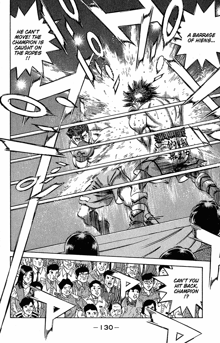 Hajime no Ippo Chapter 303.2 page 10 - Chapter 303 v2 : Dempsey Roll vs. Hien