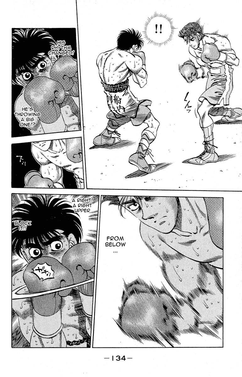 Hajime no Ippo Chapter 303.2 page 14 - Chapter 303 v2 : Dempsey Roll vs. Hien