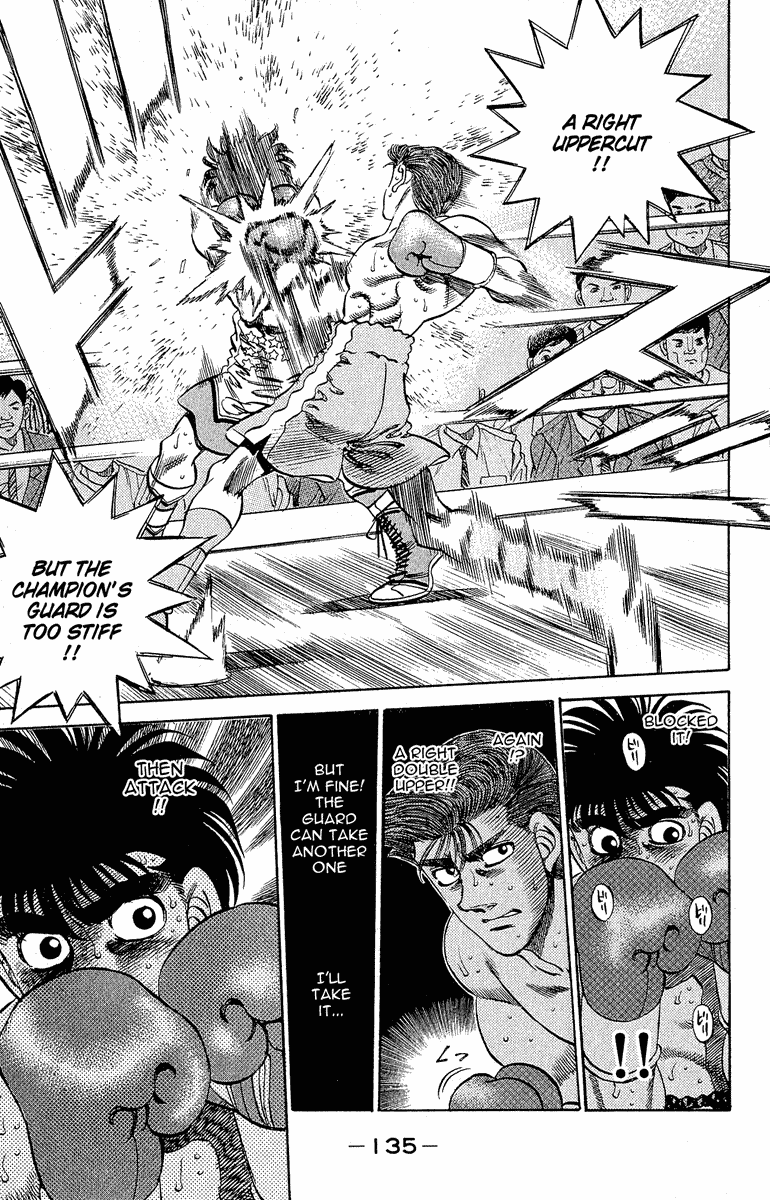 Hajime no Ippo Chapter 303.2 page 15 - Chapter 303 v2 : Dempsey Roll vs. Hien