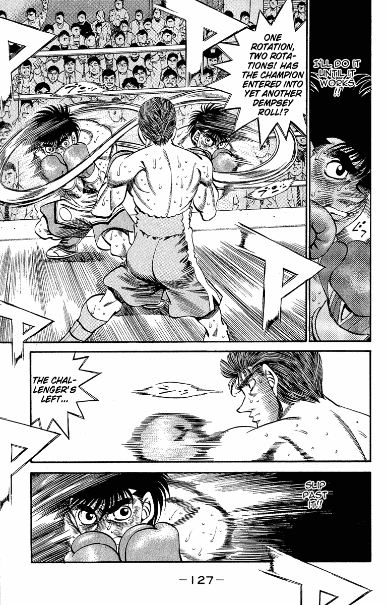 Hajime no Ippo Chapter 303.2 page 7 - Chapter 303 v2 : Dempsey Roll vs. Hien