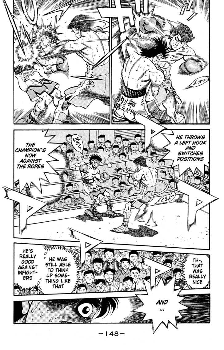 Hajime no Ippo Chapter 304 page 10 - Chapter 304 : Slipping Past
