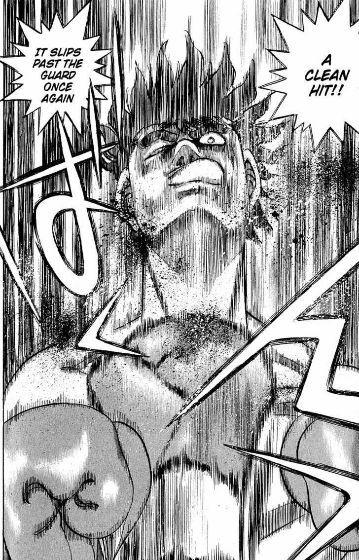 Hajime no Ippo Chapter 304 page 14 - Chapter 304 : Slipping Past