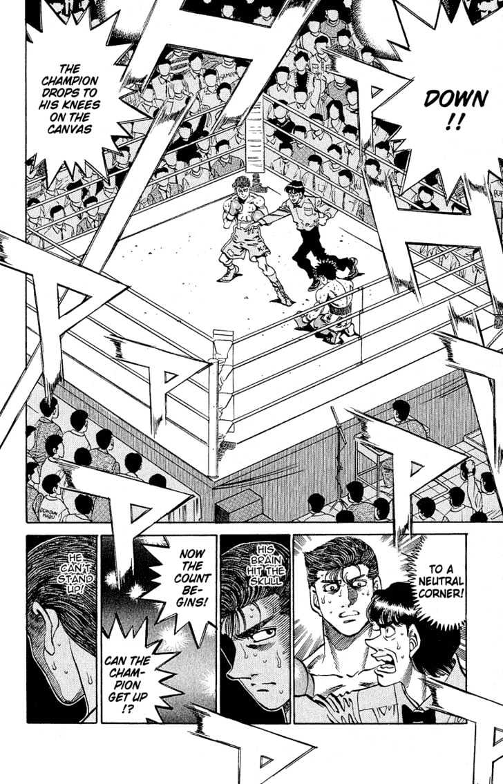 Hajime no Ippo Chapter 304 page 16 - Chapter 304 : Slipping Past