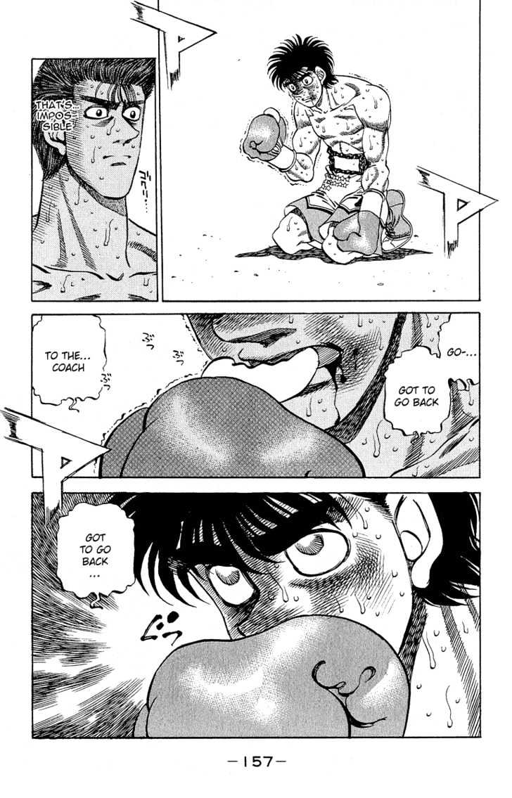 Hajime no Ippo Chapter 304 page 19 - Chapter 304 : Slipping Past