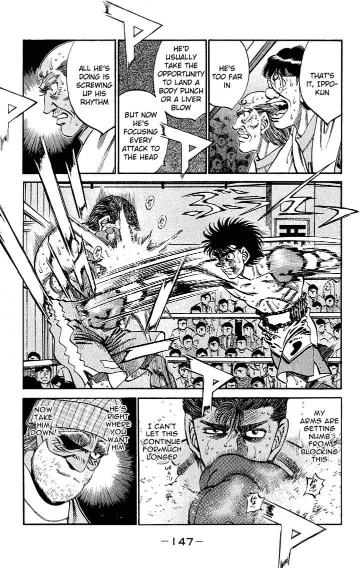 Hajime no Ippo Chapter 304 page 9 - Chapter 304 : Slipping Past