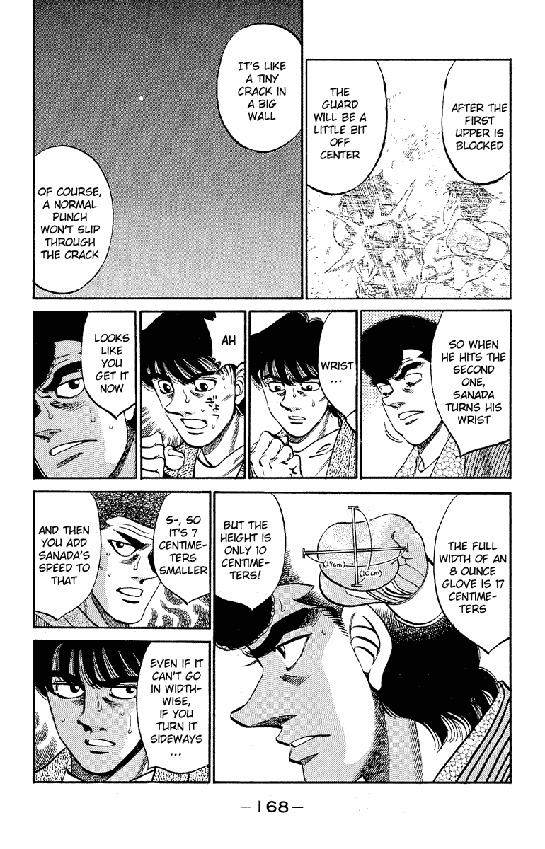 Hajime no Ippo Chapter 305 page 10 - Chapter 305: Mexico and 7 Centimeters
