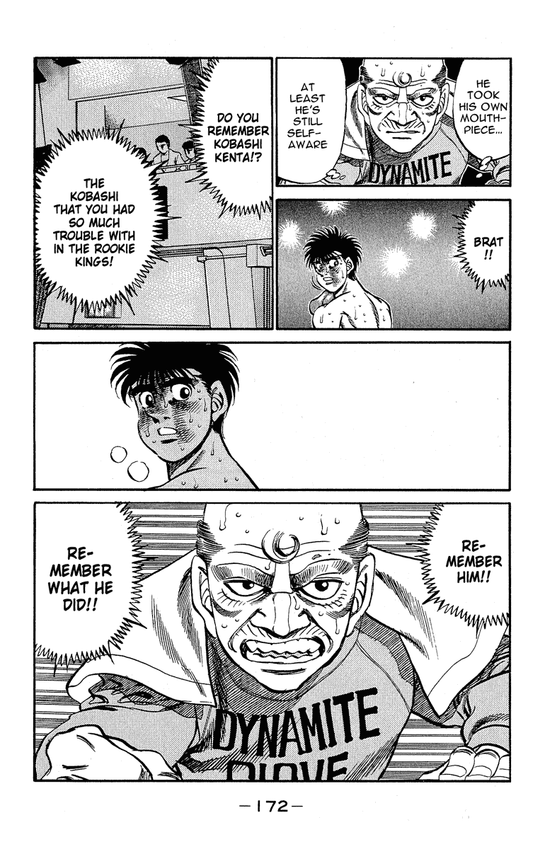 Hajime no Ippo Chapter 305 page 14 - Chapter 305: Mexico and 7 Centimeters
