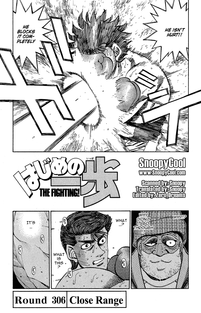 Hajime no Ippo Chapter 306 page 1 - Chapter 306: Close Range