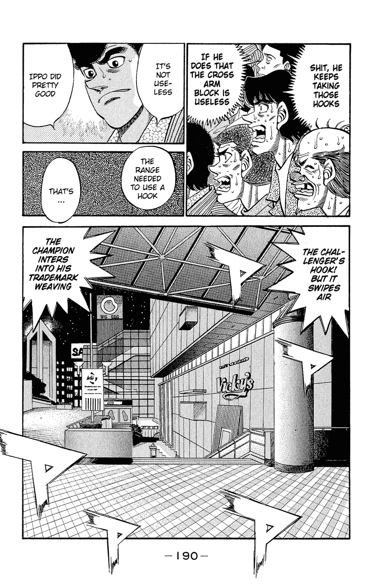 Hajime no Ippo Chapter 306 page 12 - Chapter 306: Close Range