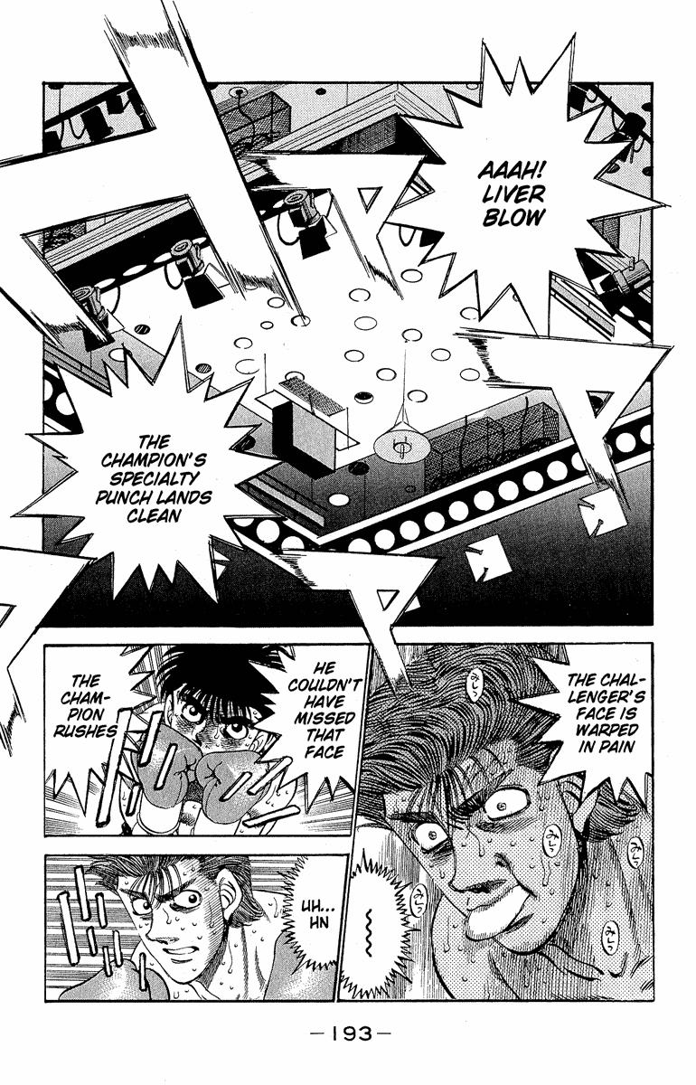 Hajime no Ippo Chapter 306 page 15 - Chapter 306: Close Range
