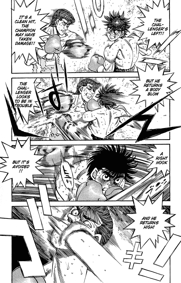 Hajime no Ippo Chapter 306 page 17 - Chapter 306: Close Range