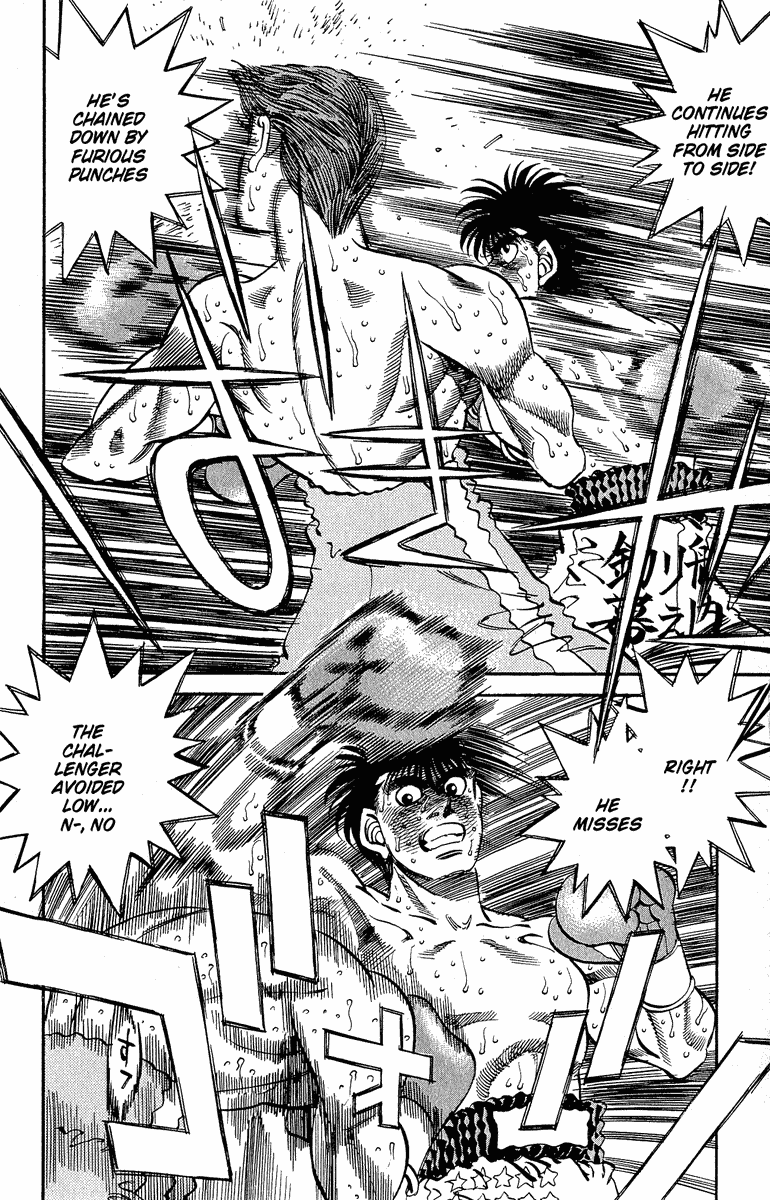 Hajime no Ippo Chapter 306 page 18 - Chapter 306: Close Range