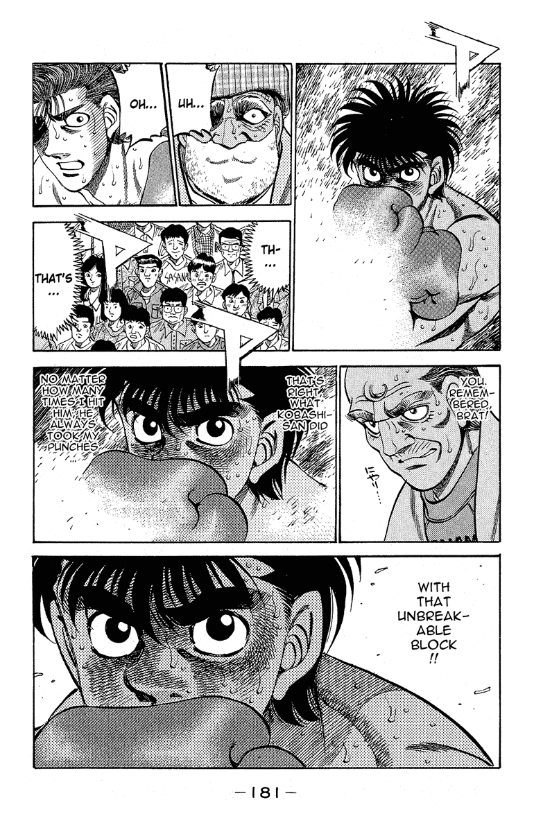 Hajime no Ippo Chapter 306 page 3 - Chapter 306: Close Range