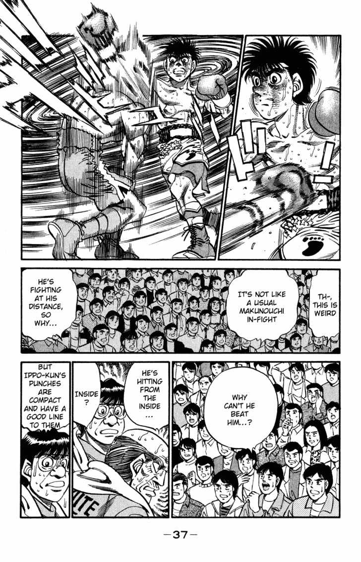 Hajime no Ippo Chapter 308 page 12 - Chapter 308 : Vital Points