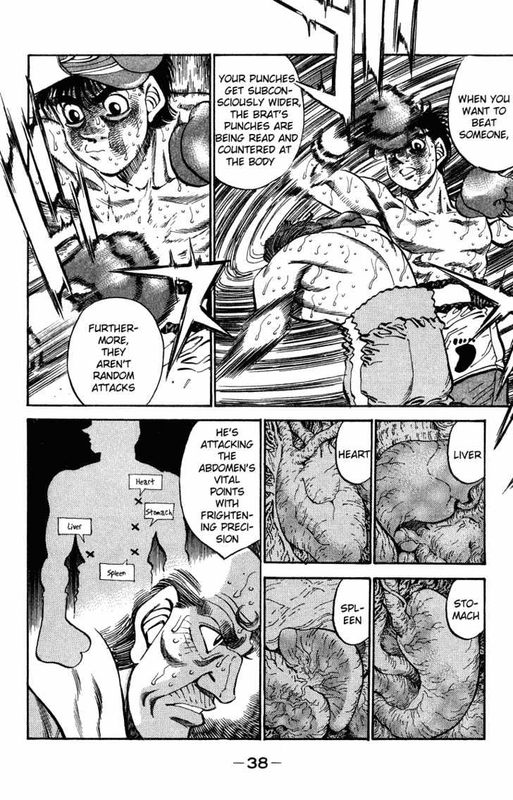 Hajime no Ippo Chapter 308 page 13 - Chapter 308 : Vital Points