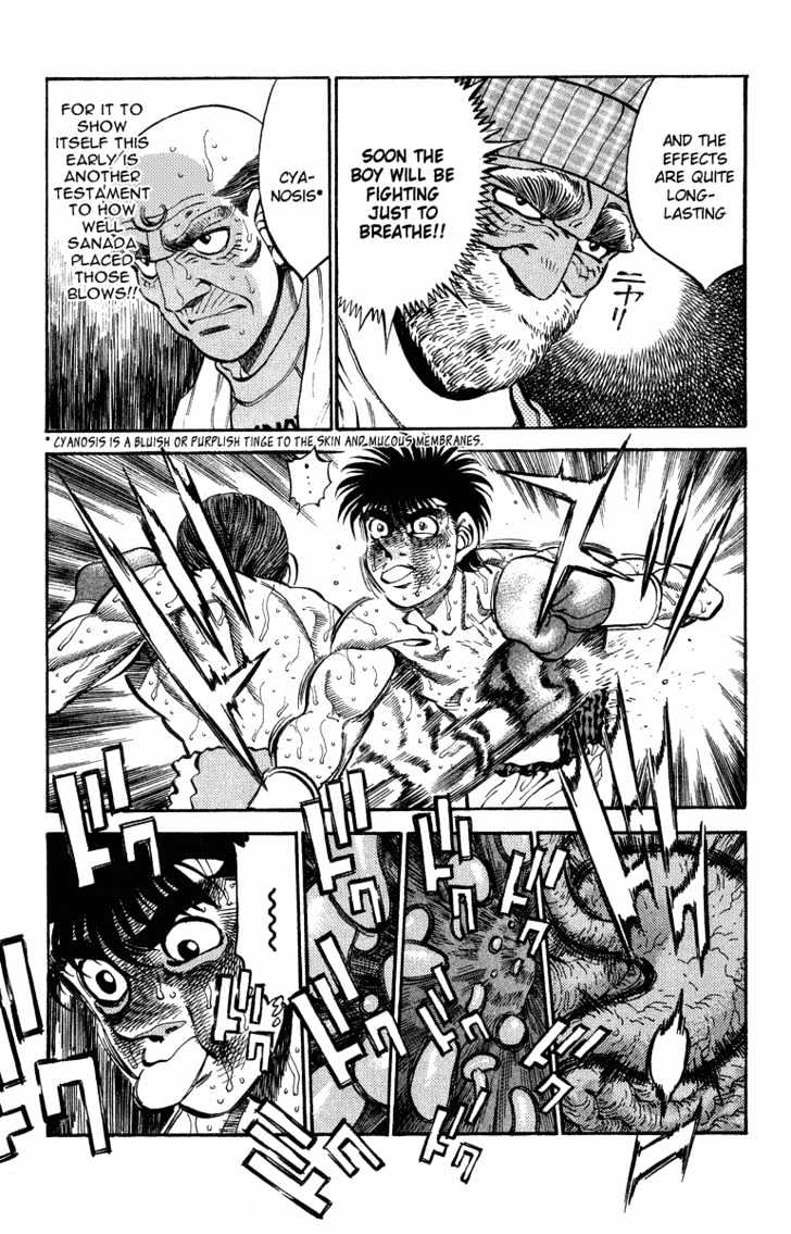 Hajime no Ippo Chapter 308 page 16 - Chapter 308 : Vital Points