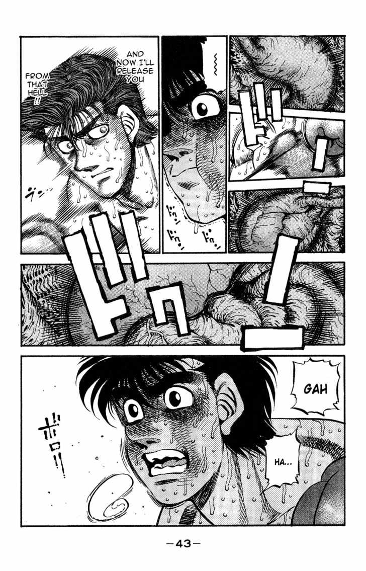 Hajime no Ippo Chapter 308 page 18 - Chapter 308 : Vital Points