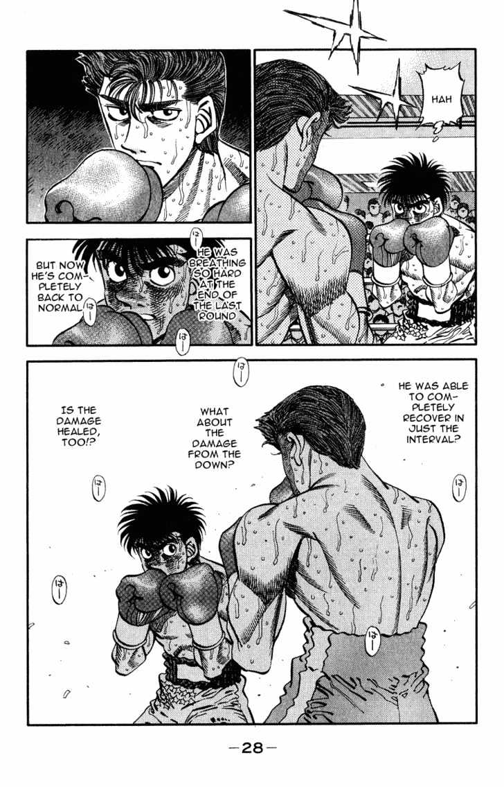 Hajime no Ippo Chapter 308 page 3 - Chapter 308 : Vital Points