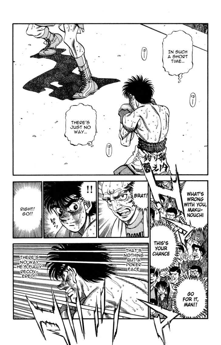 Hajime no Ippo Chapter 308 page 4 - Chapter 308 : Vital Points