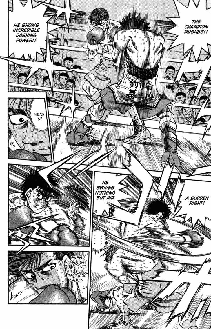 Hajime no Ippo Chapter 308 page 5 - Chapter 308 : Vital Points
