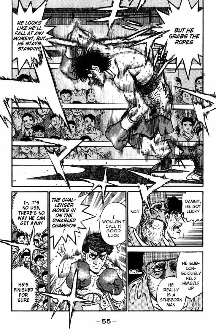 Hajime no Ippo Chapter 309 page 11 - Chapter 309 : Release from Hell