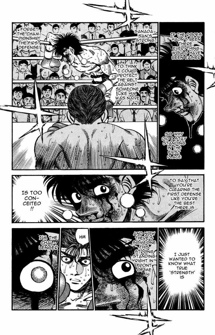 Hajime no Ippo Chapter 309 page 12 - Chapter 309 : Release from Hell