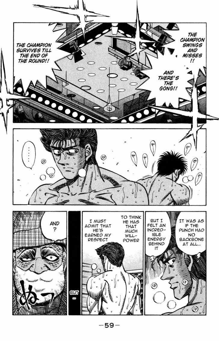 Hajime no Ippo Chapter 309 page 15 - Chapter 309 : Release from Hell
