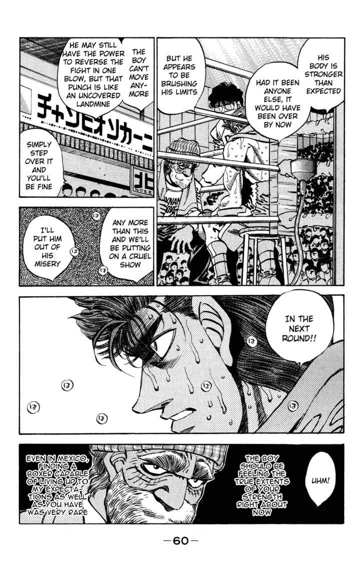 Hajime no Ippo Chapter 309 page 16 - Chapter 309 : Release from Hell