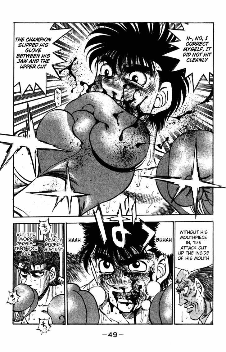 Hajime no Ippo Chapter 309 page 5 - Chapter 309 : Release from Hell